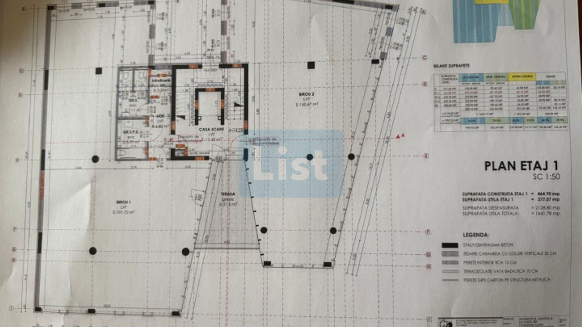 Spatiu birouri situat ultracentral, comision 0% — 3